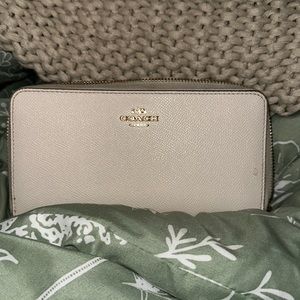 Coach zipper wallet
